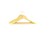 3-Pieces Wooden Hangers Tan
