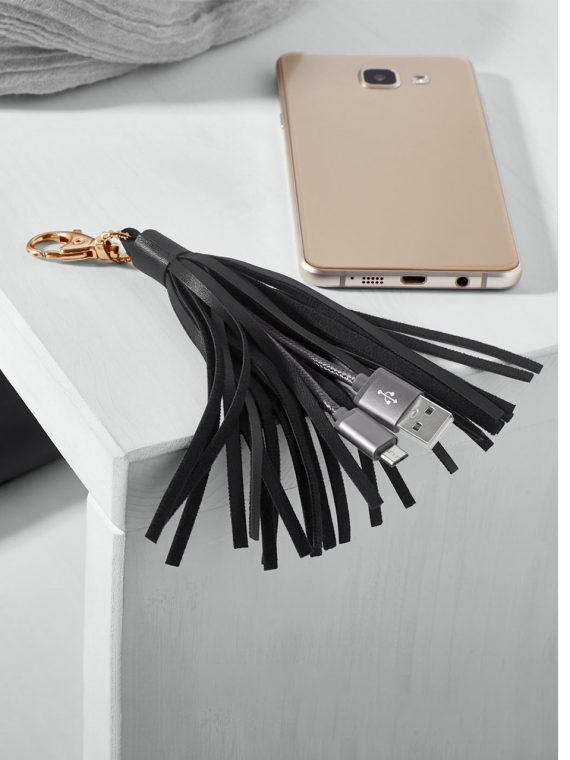 Charging Cable Smartphone Black