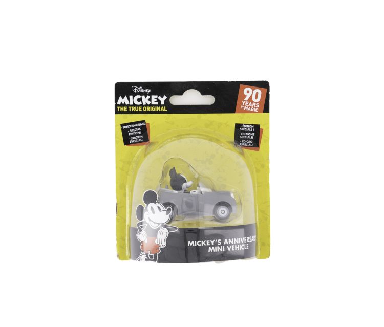Disney Mickey Anniversary Mini Vehicle Black/Grey