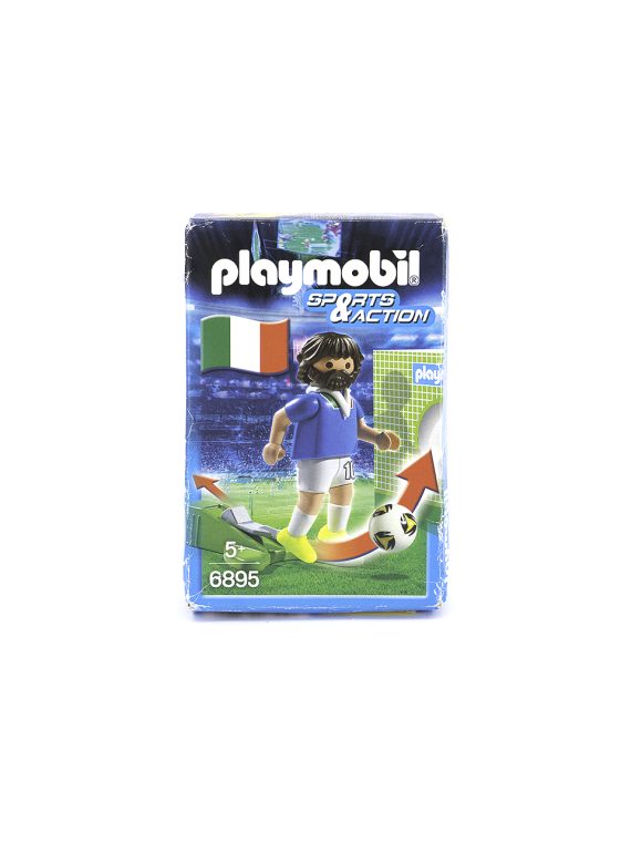 Football Player Italia Sport & Action Blue Combo