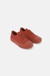 Girls Lace Up Canvas Shoes Red