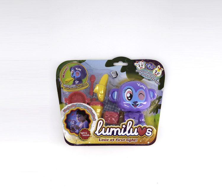 Lumiluvs Wonder Pets Monkey Picnic Purple/Pink/Yellow