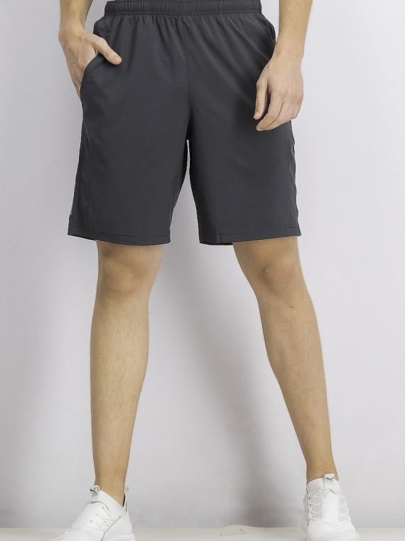 Mens 9 Stretch Woven Short Charcoal