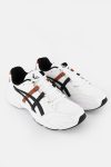 Mens Gel-Bnd Lace Up Running Shoes White/Classic Red