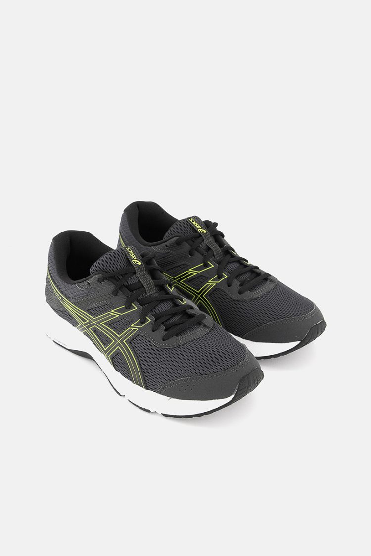 Mens Gel-Contend 6 Running Shoes Graphic Grey/Lime Zest