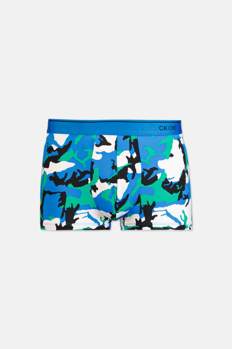 Mens Low Rise Trunk Camouflage