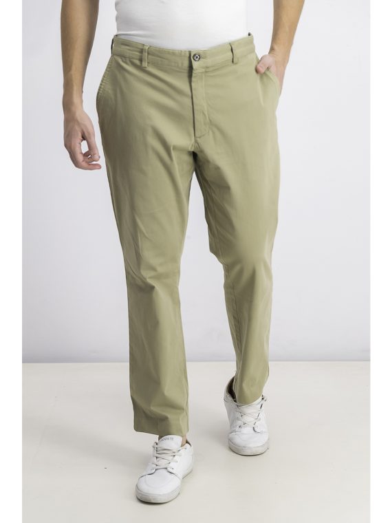 Mens Luca Flat-Front Stretch Pant Rustic