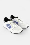 Mens Lyte Classic Running Shoes White/Electric Blue