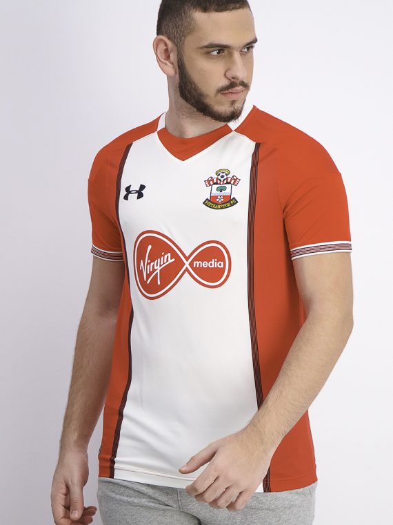Mens Southampton Short Sleeves Jersey White/Red