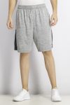 Mens Space-Dye Knit Shorts Frost Grey Heather
