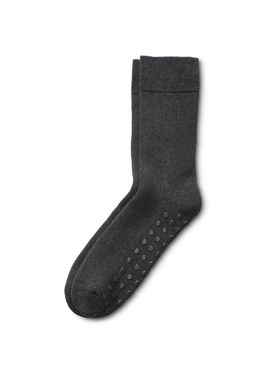 Mens Stopper Socks Dark Grey