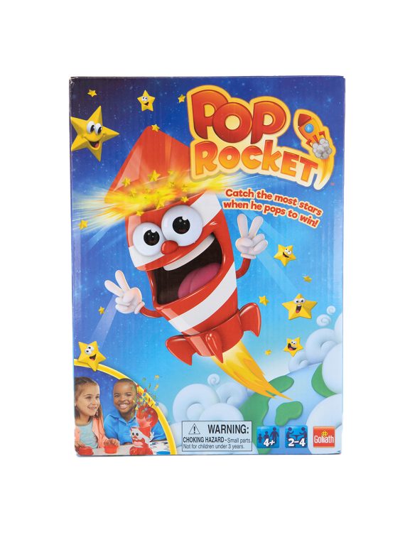 Pressman Pop Rocket Game Red Combo