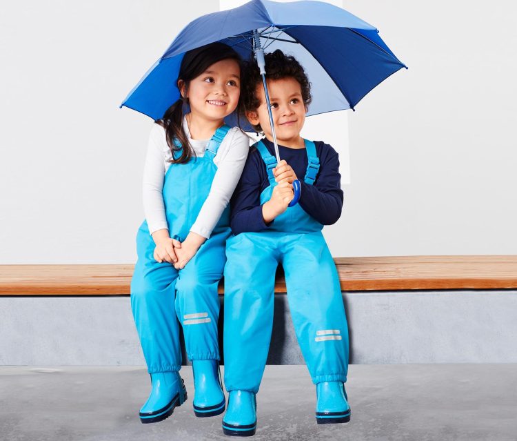 Toddler Therm Rain Trousers Turquoise