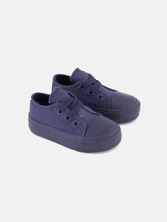 Toddlers Boys Lace Up Shoes Navy