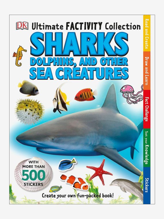 Ultimate Factivity Collection: Sharks Dolphins and Other Sea Creatures Activity Books White Combo