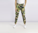 Womens Cargo Pocket Trousers Camouflage