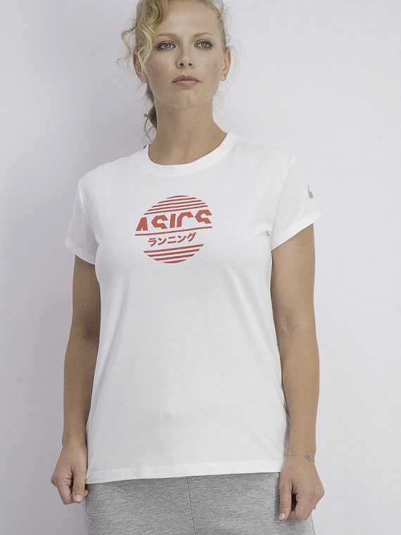 Womens Regular Fit Tokyo Graphic T-Shirt Brilliant White