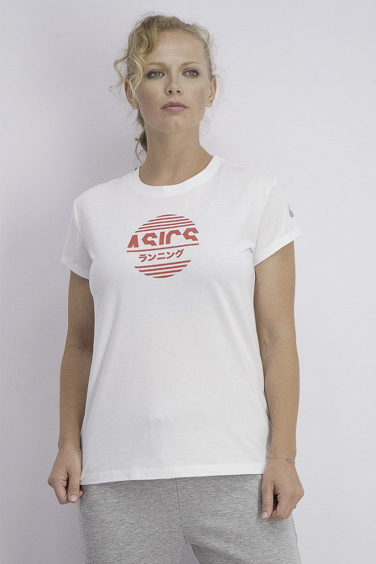 Womens Regular Fit Tokyo Graphic T-Shirt Brilliant White
